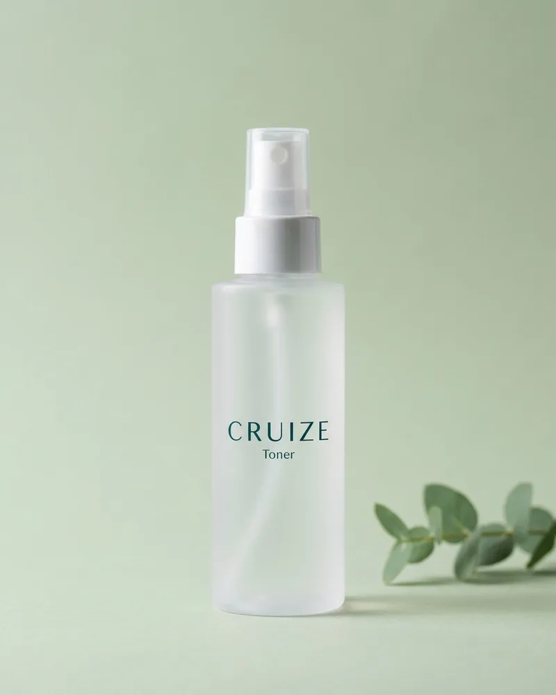 Illustrative pack for Sebium Rebalancing Lotion Toner, with a CRUIZE label. Not the real product or its packaging.