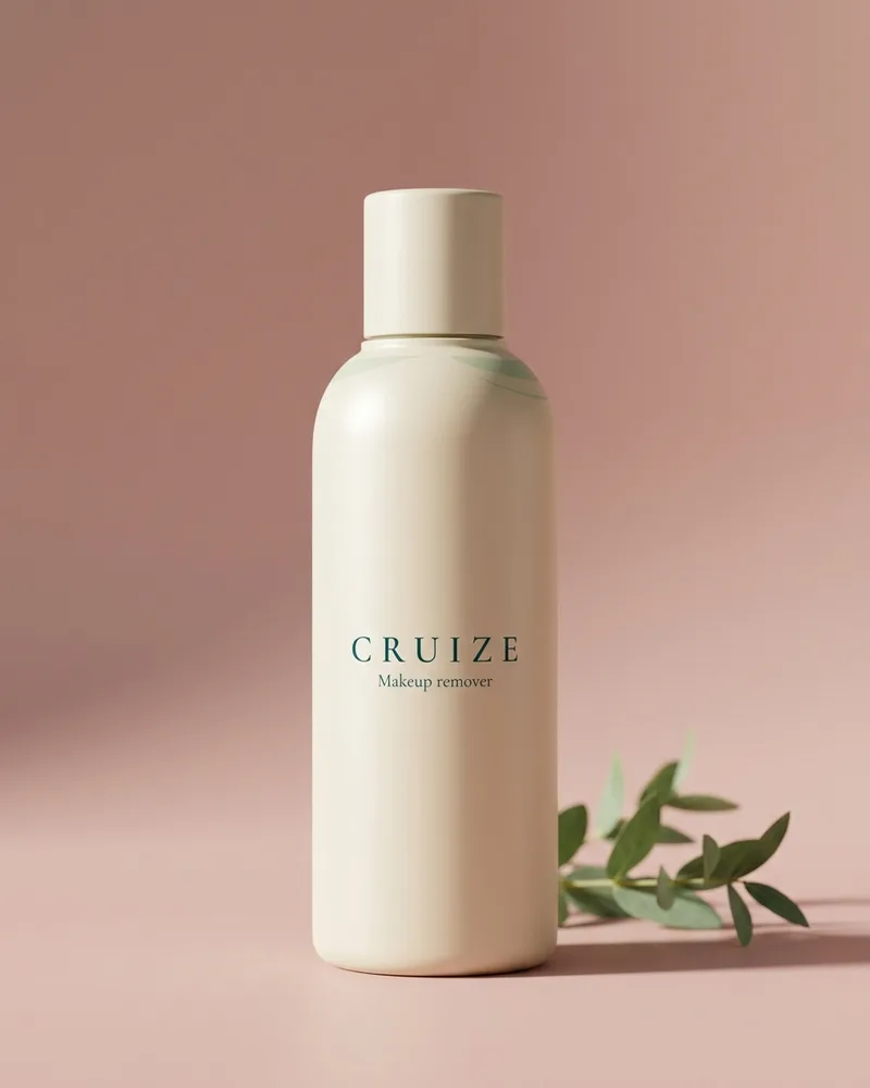 Illustrative pack for Micellar Cleansing Water, with a CRUIZE label. Not the real product or its packaging.