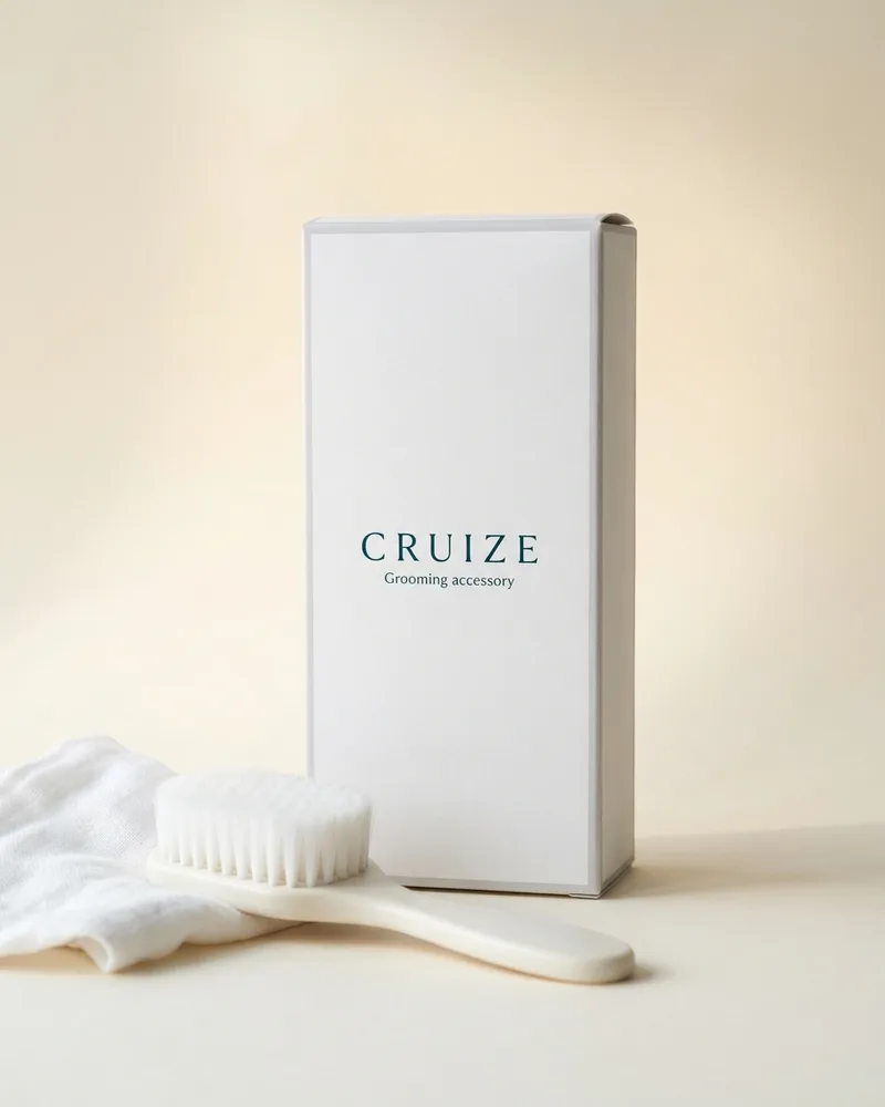 Illustrative pack for Precision Slanted Tweezers, with a CRUIZE label. Not the real product or its packaging.