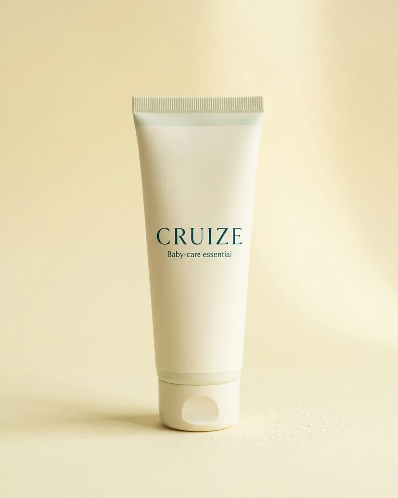 Illustrative pack for Barrier Baby Care Cream, with a CRUIZE label. Not the real product or its packaging.