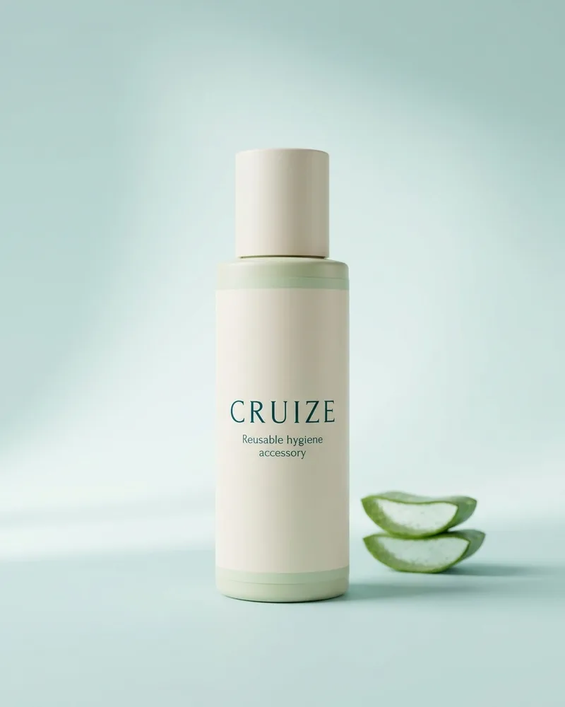 Illustrative pack for Makeup Remover Cloths 3 Pack, with a CRUIZE label. Not the real product or its packaging.