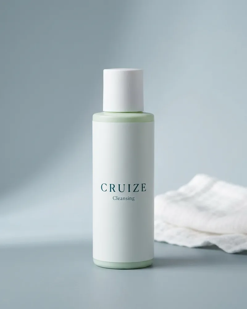 Illustrative pack for OneBlade Face & Body Groomer, with a CRUIZE label. Not the real product or its packaging.