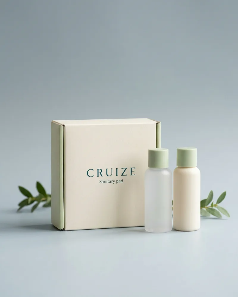 Illustrative pack for Designer Ultra Thin Pads Duo Pack Normal 20 Pads, with a CRUIZE label. Not the real product or its packaging.