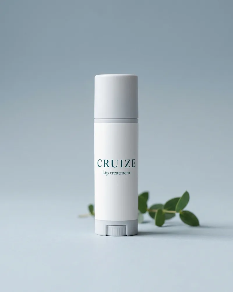 Illustrative pack for Squalane and Amino Acids Lip Balm, with a CRUIZE label. Not the real product or its packaging.