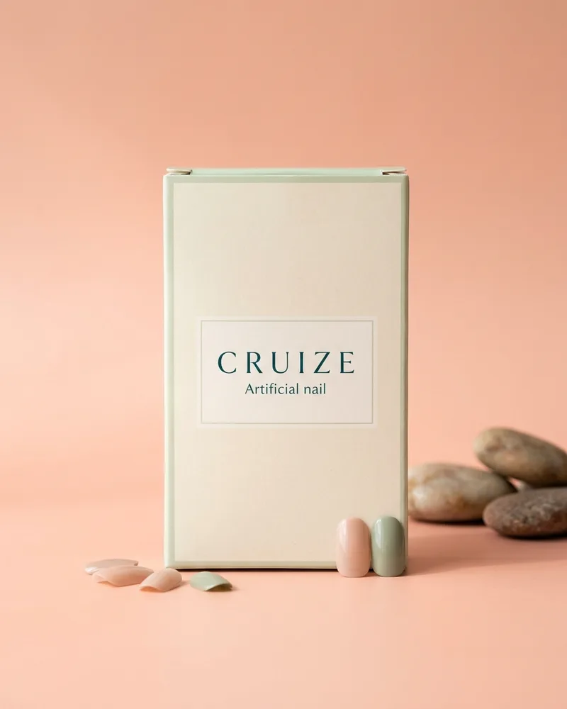 Illustrative pack for Colour Nails Pink, with a CRUIZE label. Not the real product or its packaging.