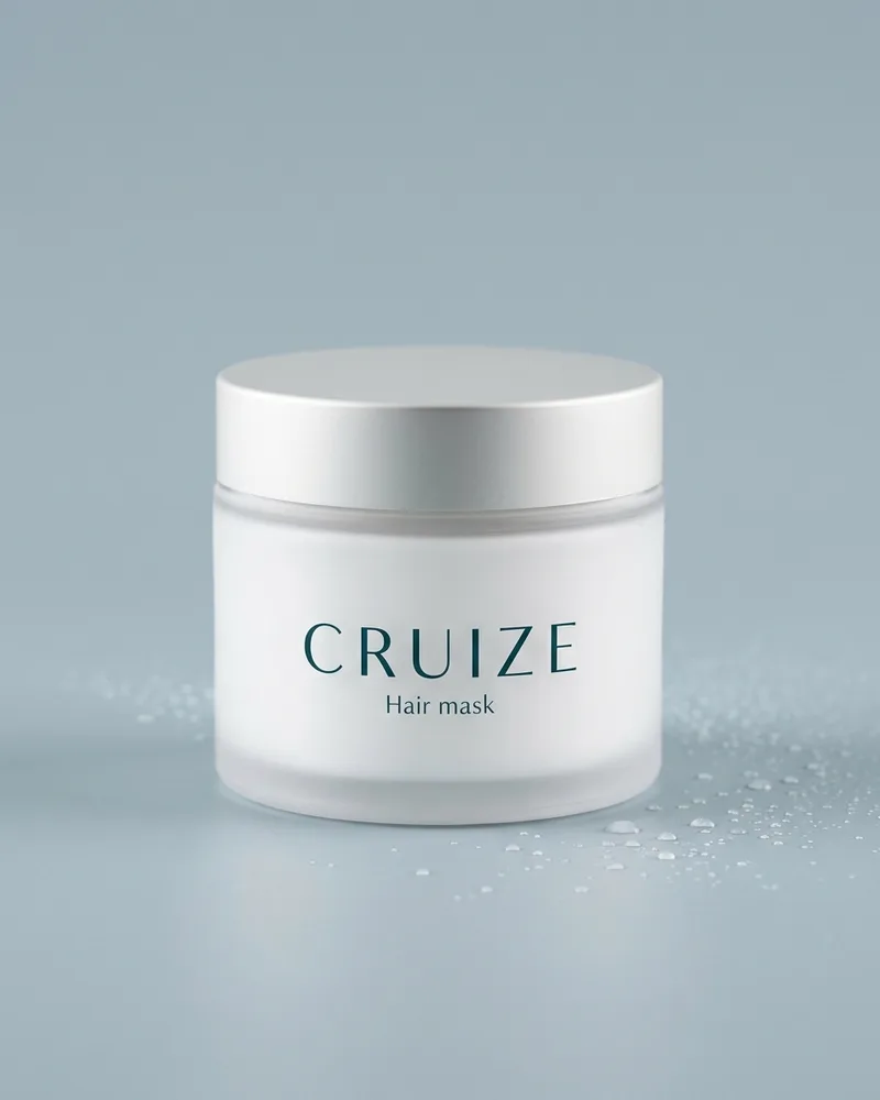 Illustrative pack for Shea Butter Grow Strong Strengthening Treatment, with a CRUIZE label. Not the real product or its packaging.