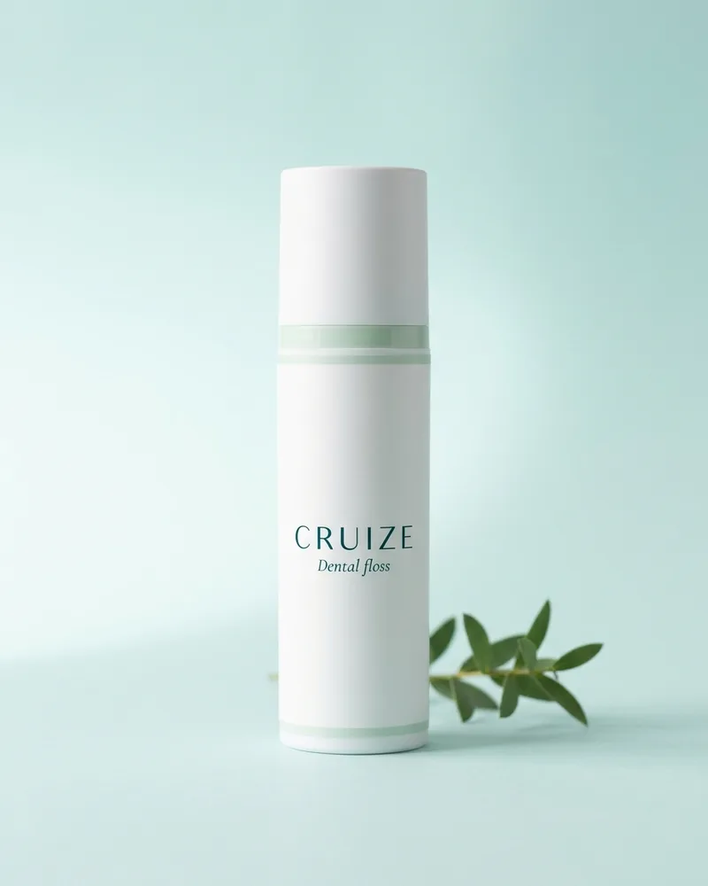 Illustrative pack for Eco-Friendly Dental Floss Picks, with a CRUIZE label. Not the real product or its packaging.