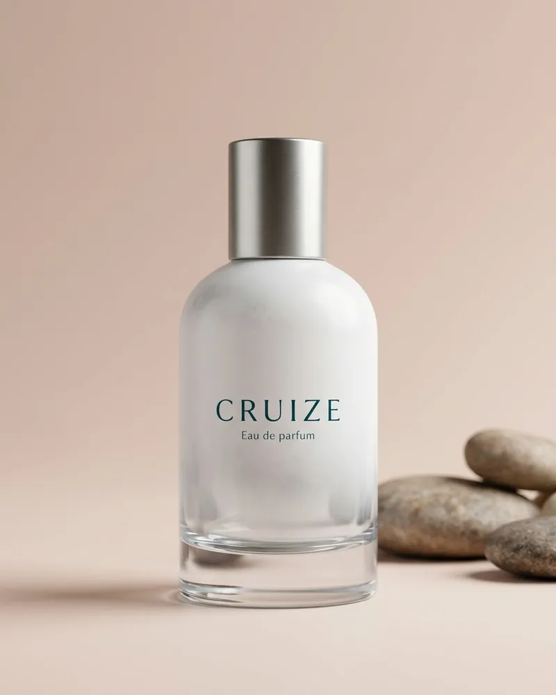 Illustrative pack for Voce Viva Eau de Parfum for Women, with a CRUIZE label. Not the real product or its packaging.