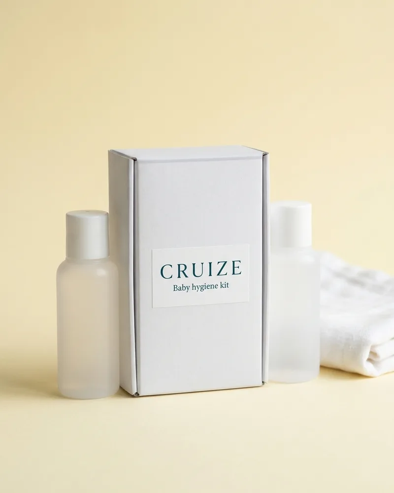 Illustrative pack for Baby Best Sellers Duo Bundle, with a CRUIZE label. Not the real product or its packaging.