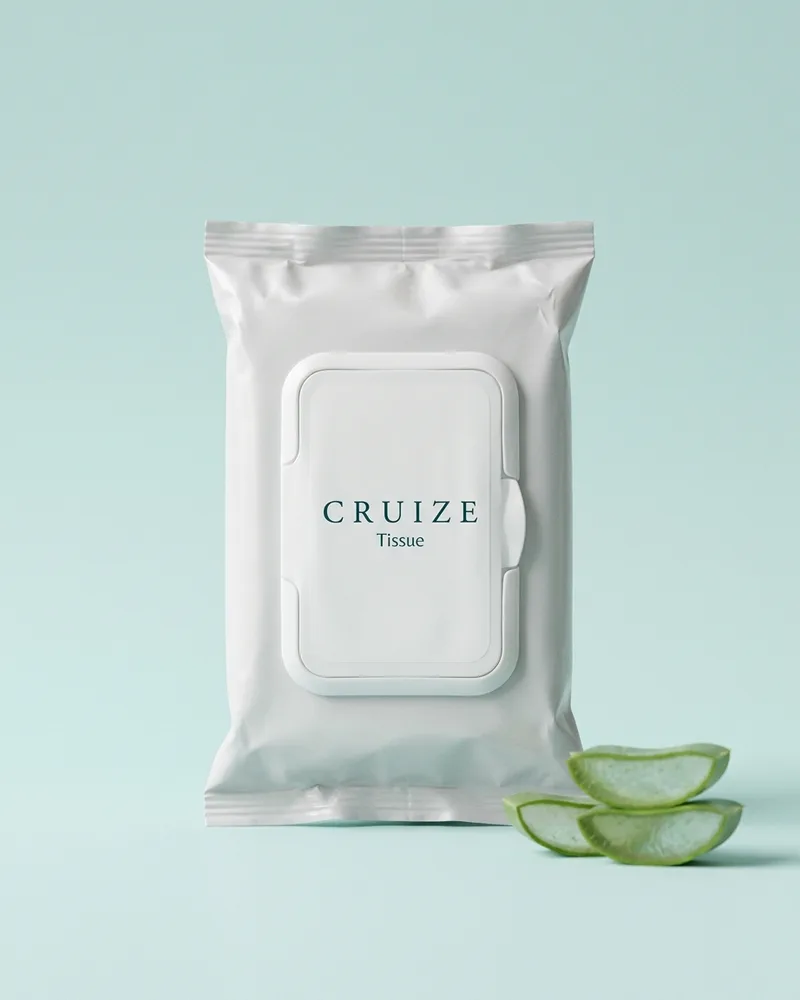 Illustrative pack for Hygiene Personal Care Wipes Original, with a CRUIZE label. Not the real product or its packaging.