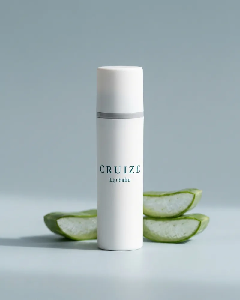 Illustrative pack for Moisturizing Lip Balm For Dry Lips Original, with a CRUIZE label. Not the real product or its packaging.