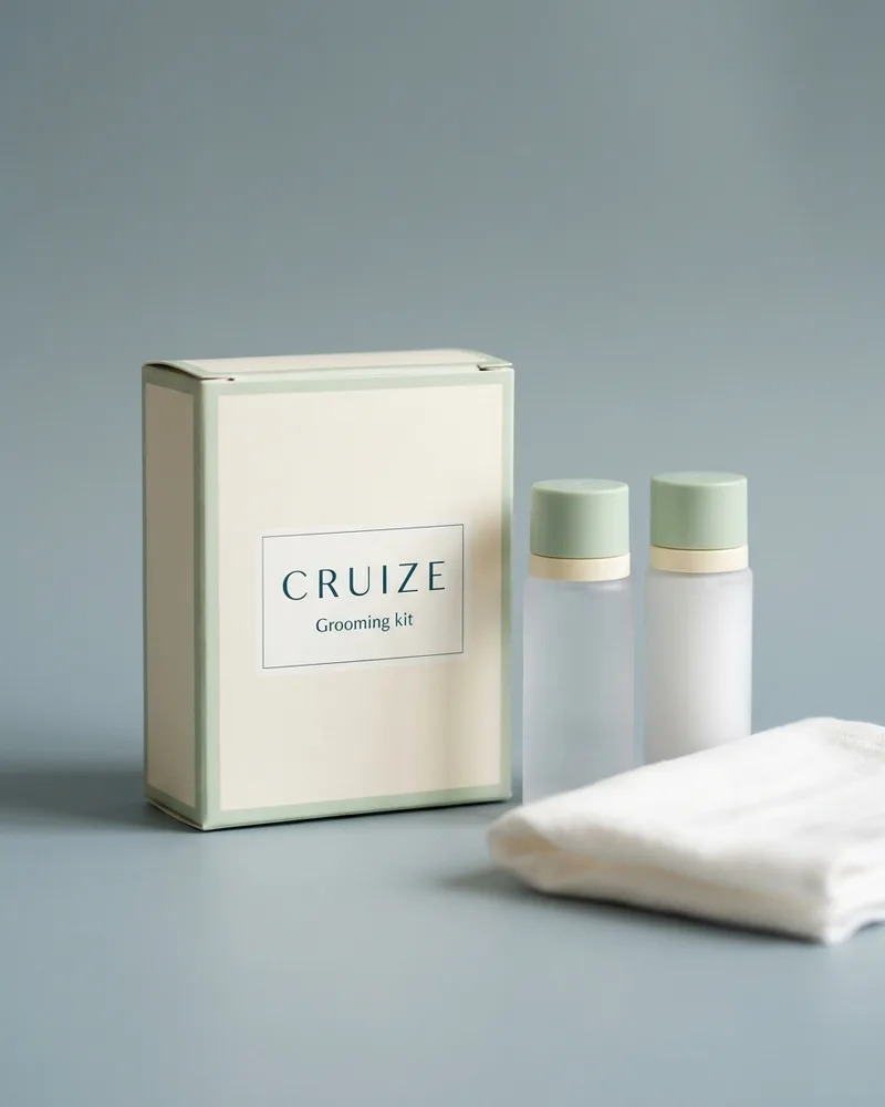 Illustrative pack for Homme Collection Bath & Body Medium Gift Set, with a CRUIZE label. Not the real product or its packaging.