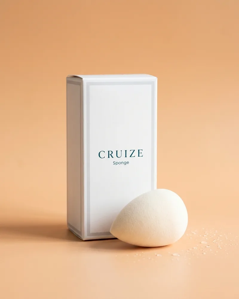 Illustrative pack for Pedicure Pumice Sponge, with a CRUIZE label. Not the real product or its packaging.